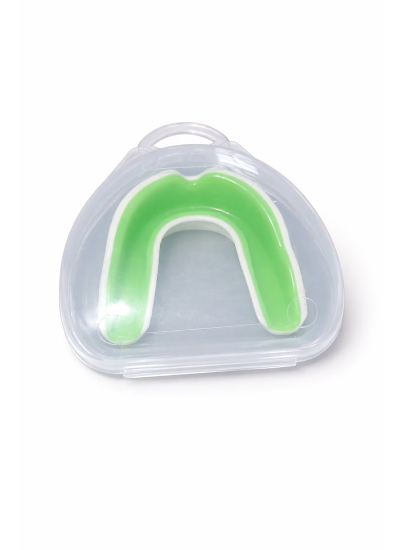 Mouth guard for boxing - Green & White - Image 3
